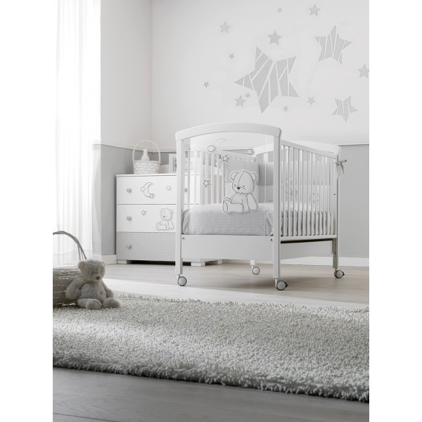 Set Erbesi Stella Bianco Grigio