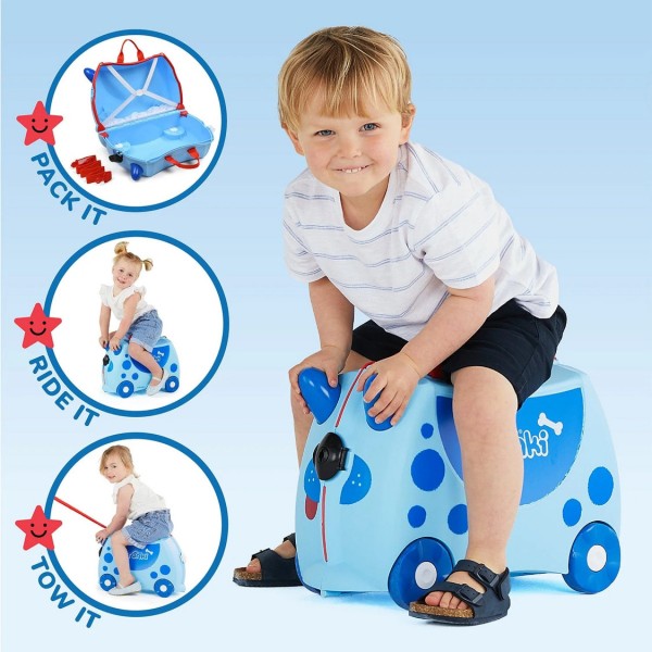 Valigia Cavalcabile Trunki Dinosauro