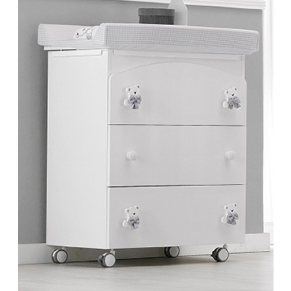 Set Erbesi Tato Bianco Grigio
