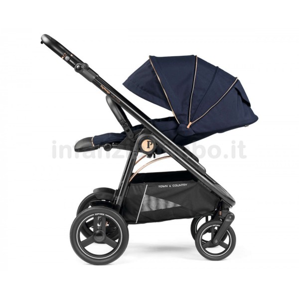 Trio Peg Perego Veloce TC Belvedere SLK i-Size Blue Shine Portata 22 Kg