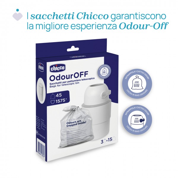 Mangiapannolini Telescopico Chicco Bianco