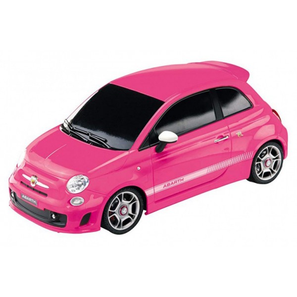 Macchinina Radiocomandata Mondo Fiat Abarth Rosa