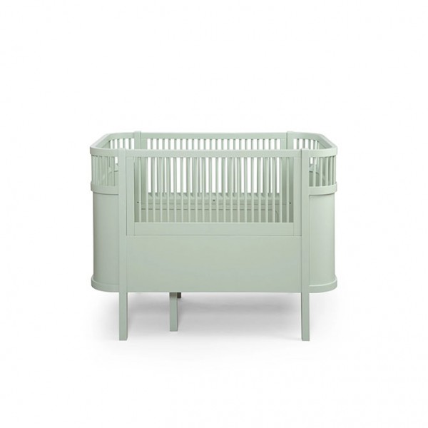 The Sebra Bed Baby & Jr. &ndash; culla trasformabile in letto junior Mist Green