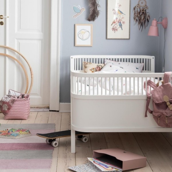The Sebra Bed Baby & Jr. &ndash; culla trasformabile in letto junior Bianco