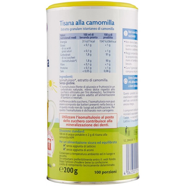 Hipp Tisana Camomilla
