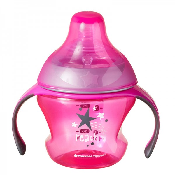 Tazza Tommee Tippee Transition Cup 4-7 m Fucsia 