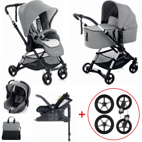 Trio Jané Minnum iKoos Micro Rocks + Base Auto iPlatform