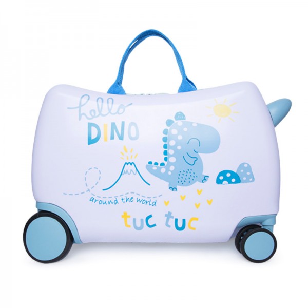 Valigia Cavalcabile Tuc Tuc Hello Dinos
