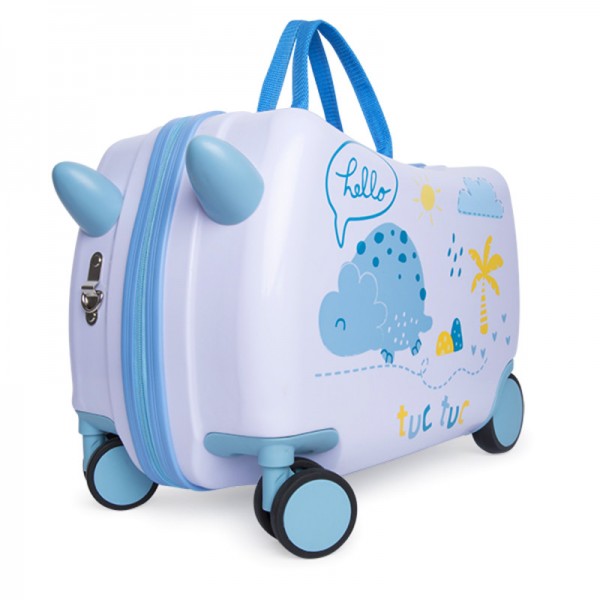 Valigia Cavalcabile Tuc Tuc Hello Dinos