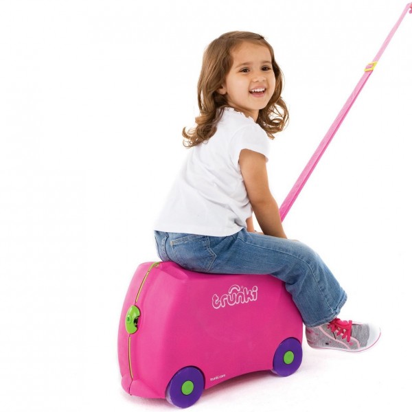 Valigia Cavalcabile Trunki Trixie Pink