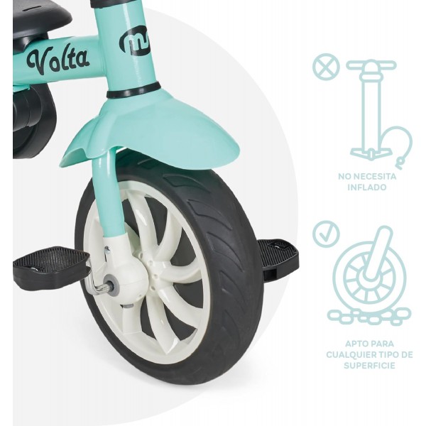 Triciclo Evolutivo Innovaciones MS Volta 5 in 1 Turchese