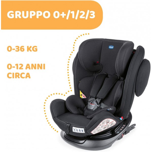 Seggiolino Auto Chicco Unico Plus Black