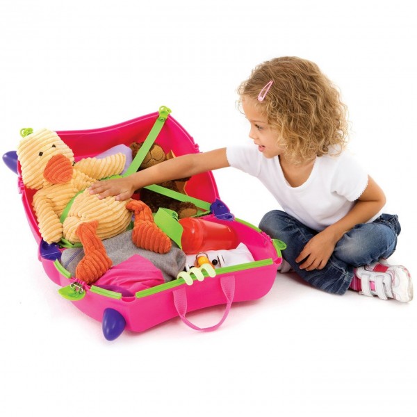 Valigia Cavalcabile Trunki Trixie Pink