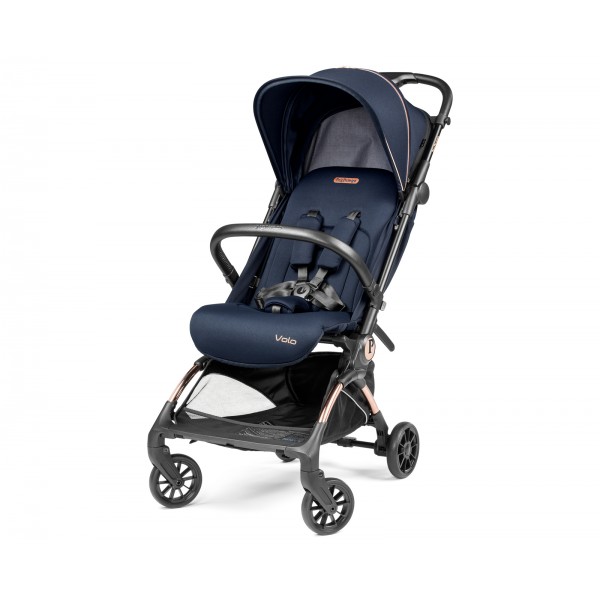 Peg Perego Passeggino Volo blue shine per Aereo, dalla nascita fino a 22 kg