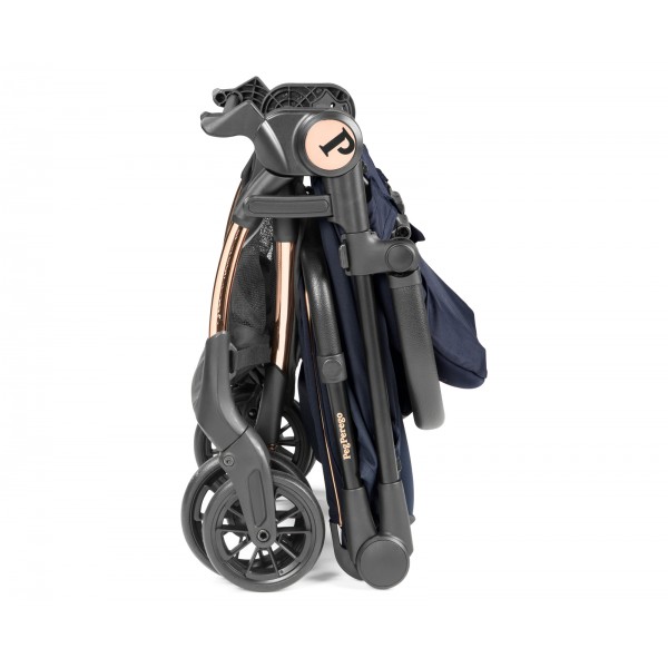 Peg Perego Passeggino Volo blue shine per Aereo, dalla nascita fino a 22 kg