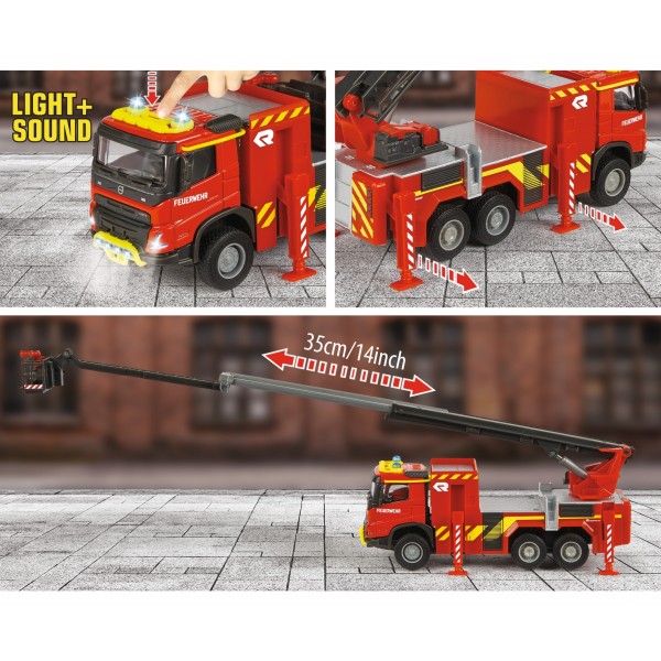 Camion dei Pompieri Majorette Volvo Truck Fire Engine
