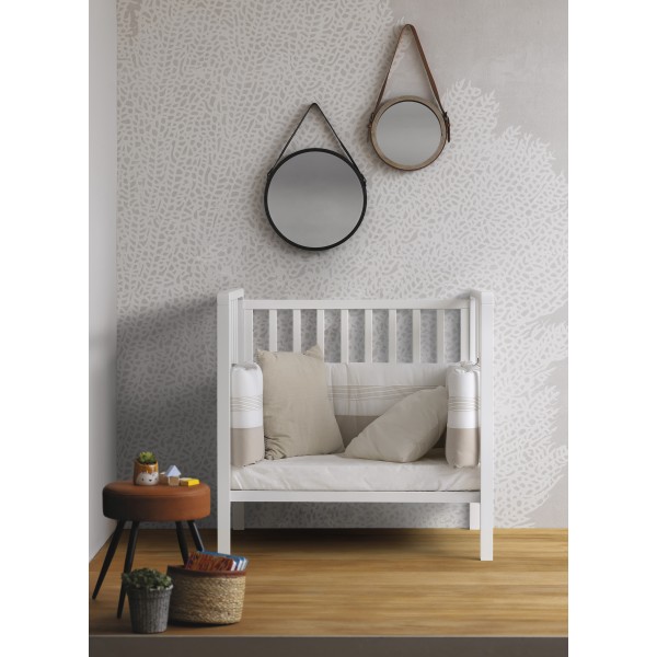 Lettino Evolutivo Co-Sleeping Pali Win Bianco Tortora (Trasformabile da Culla a Lettino a Divanetto a Poltroncina + 2 Materassi + Piumone Paracolpi)