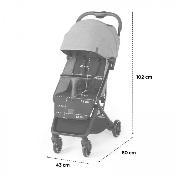 Passeggino Kinderkraft Nubi Pink