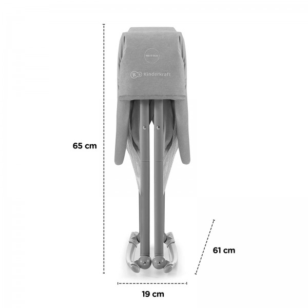 Lettino Culla Kinderkraft Lovi Grey