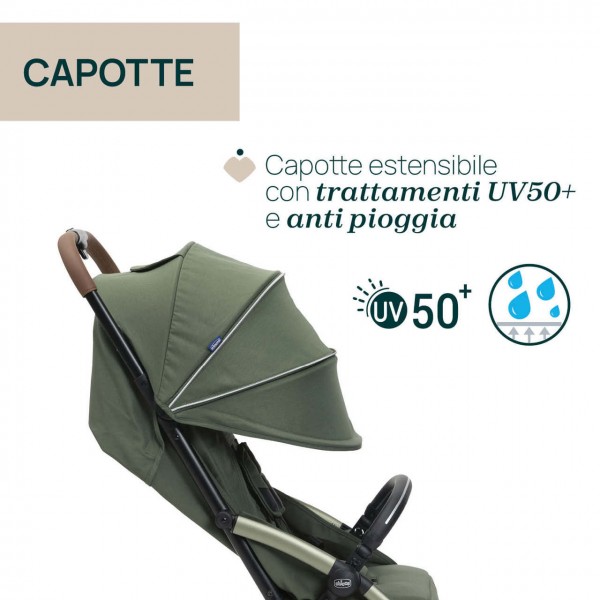 Passeggino Chicco Goody XPlus Twinkle Green