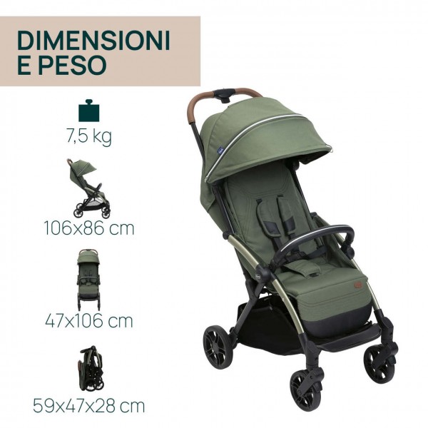 Passeggino Chicco Goody XPlus Twinkle Green