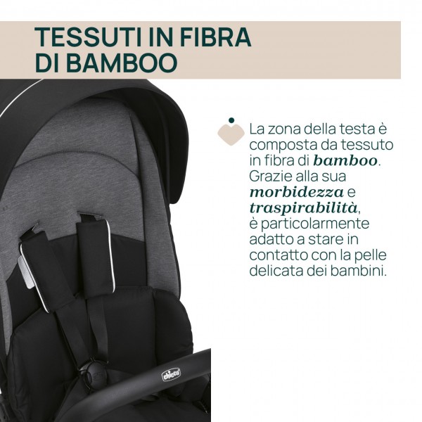 Passeggino Chicco One4Ever Lounge Black Beauty