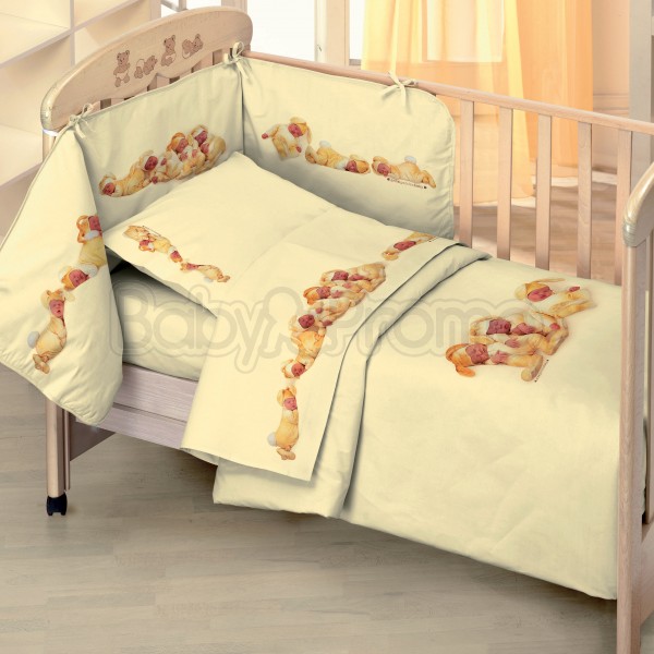 Trapunta Paracolpi Bunnies Annes Geddes Coordinato Anne Geddes Lettino 