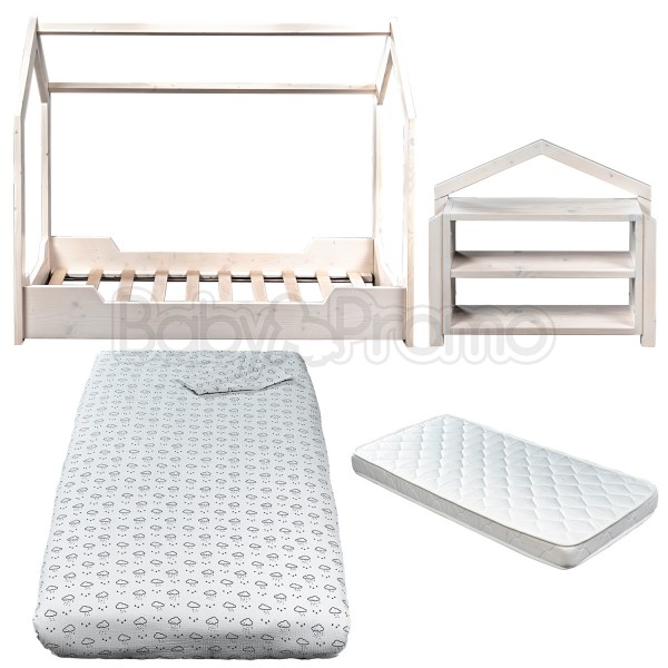 kit picci montessori liberty grigio in