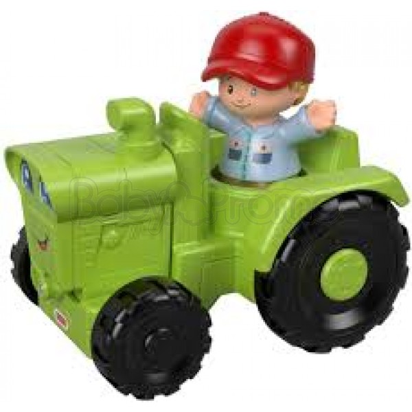 MACCHININA FISHER PRICE LITTLE PEOPLE TRATTORE IN OFFERTA