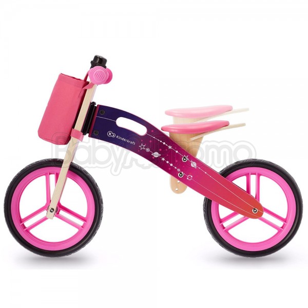 BICI SENZA PEDALI KINDERKRAFT RUNNER GALAXY ROSA