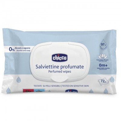 Salviettine Detergenti Chicco Baby Moments 72 Pz