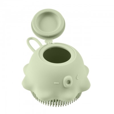 CHICCO SPAZZOLA CORPO CON DISPENSER INTEGRATO VERDE