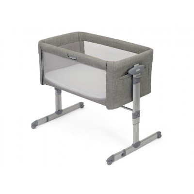Culla Co-Sleeping Joie Roomie Glide Foggy Gray