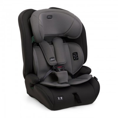 Chicco Seggiolino auto Gro-Up i-Size (76-150 cm) Pure Black