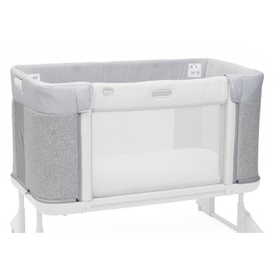 Rivestimento Tessile per Culla Chicco Next2Me Forever Ash Grey