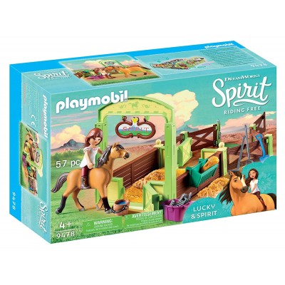Lucky e la Stalla Di Spirit Playmobil