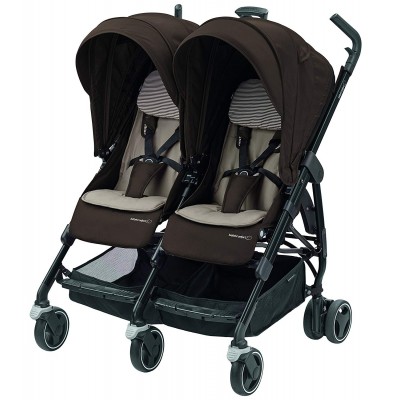 Passeggino Gemellare Bebe Confort Dana For 2 Earth Brown