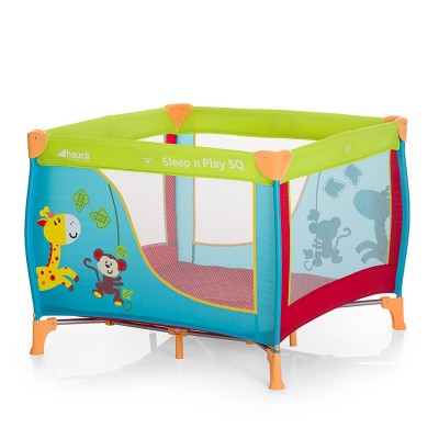 Hauck Sleep'n Play Sq Lettino Da Campeggio Pieghevole Jungle Fun
