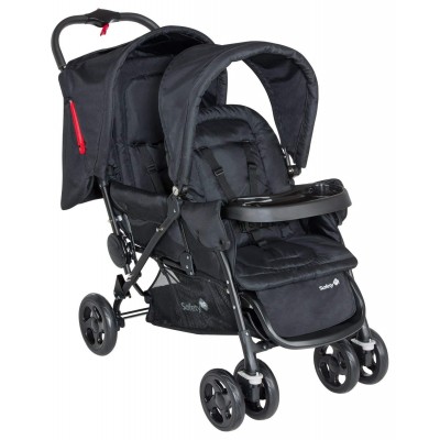 Passeggino Gemellare Safety 1st Duodeal Full Black