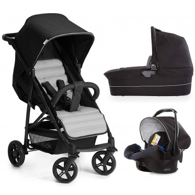 Trio Hauck Rapid 4 Plus Caviar Silver