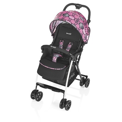 Passeggino Brevi Mini Large Rosa Gufi