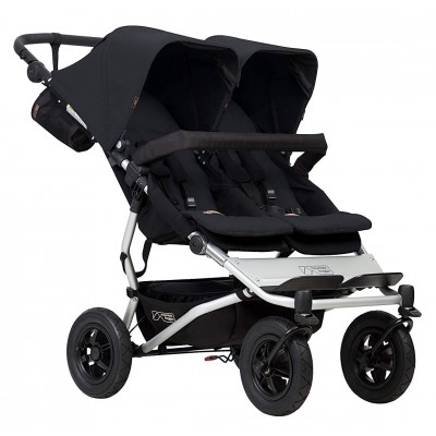  Passeggino Gemellare Mountain Buggy Black