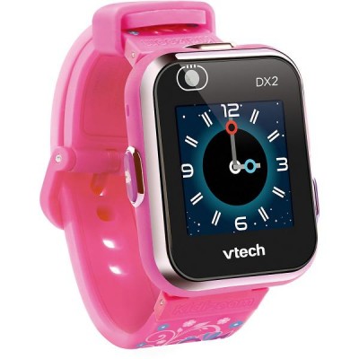VTech Kidizoom Smartwatch DX2 Rosa, Orologio Interattivo per Bambini con Doppia Fotocamera