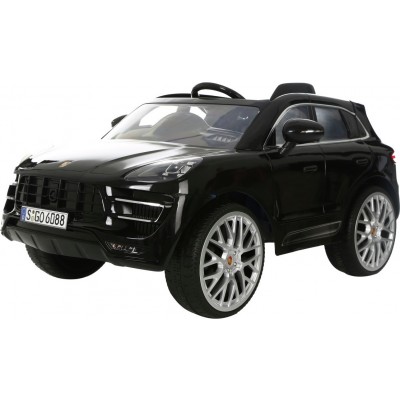 Auto Elettrica Rollplay Porsche Macan Turbo Suv 12v Radiocomandata Nero