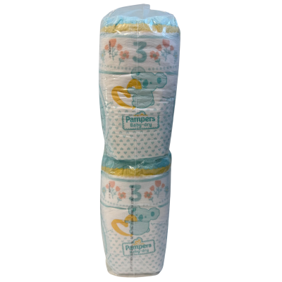 Pampers Baby Dry Striscia Pannolini da 84 pz Taglia3 Pampers Baby Dry Striscia Pannolini da 84 pz Taglia3