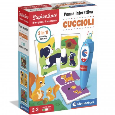 Sapientino Clementoni Penna Interattiva Cuccioli