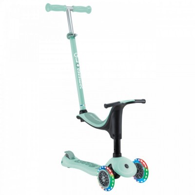 Monopattino Evolutivo Globber Go Up Sporty Lights Mint OUTLET