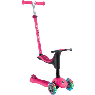 Monopattino Evolutivo Globber Go Up Sporty Lights Fucshia