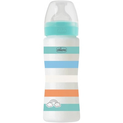 Biberon Benessere Chicco 330ml Flusso Veloce Green Boy