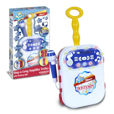 Amplificatore con Trolley Bontempi con Microfono